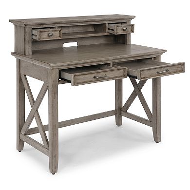 homestyles Mountain Lodge Desk with Hutch