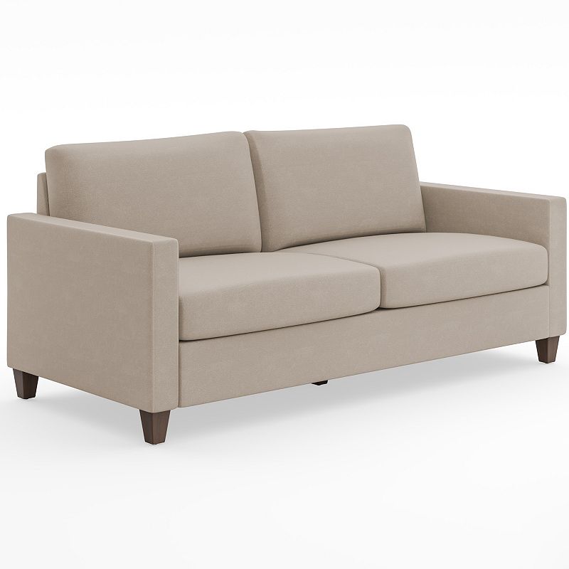 homestyles Dylan Transitional Couch, Beig/Green