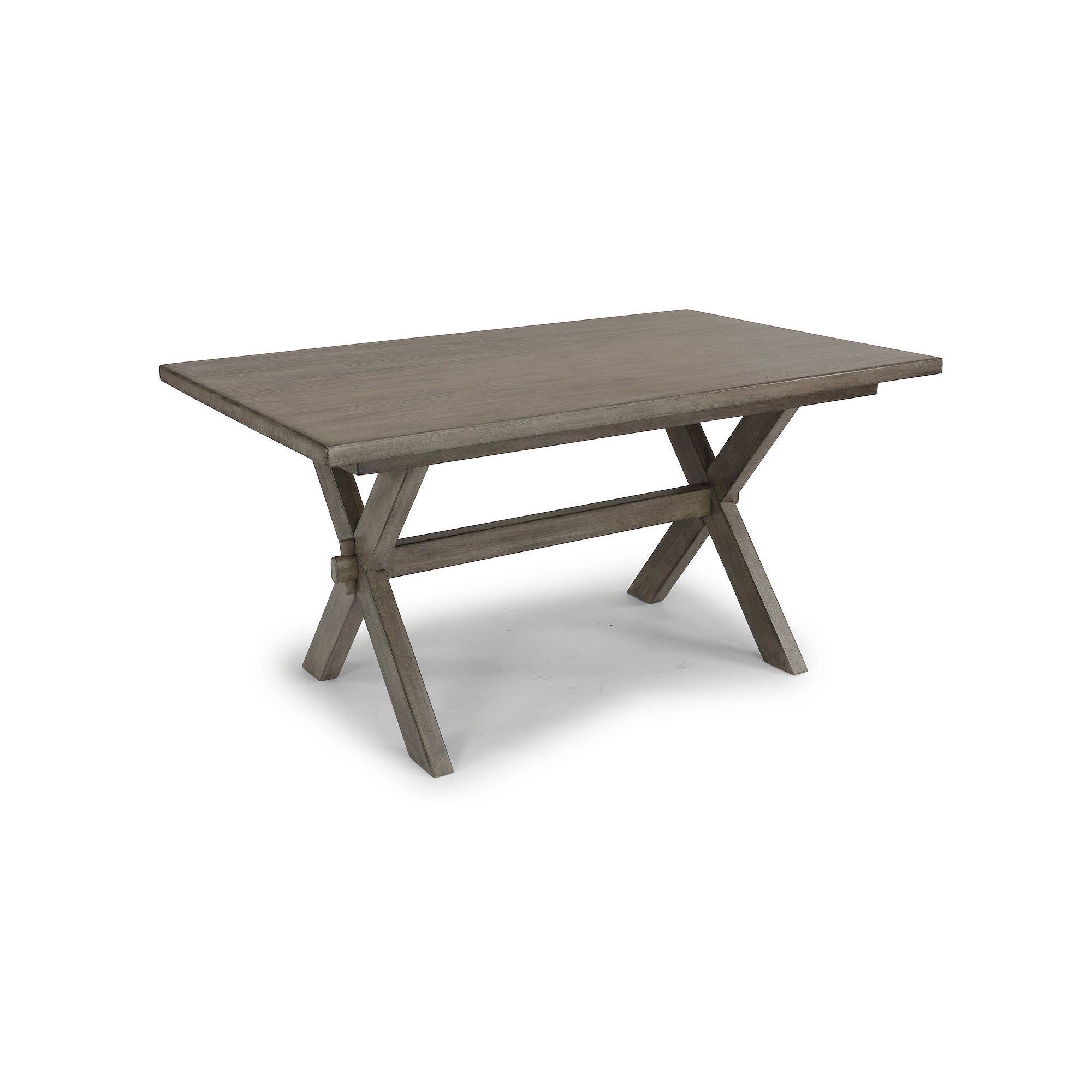 homestyles Mountain Lodge Rectangular Dining Table, Gray