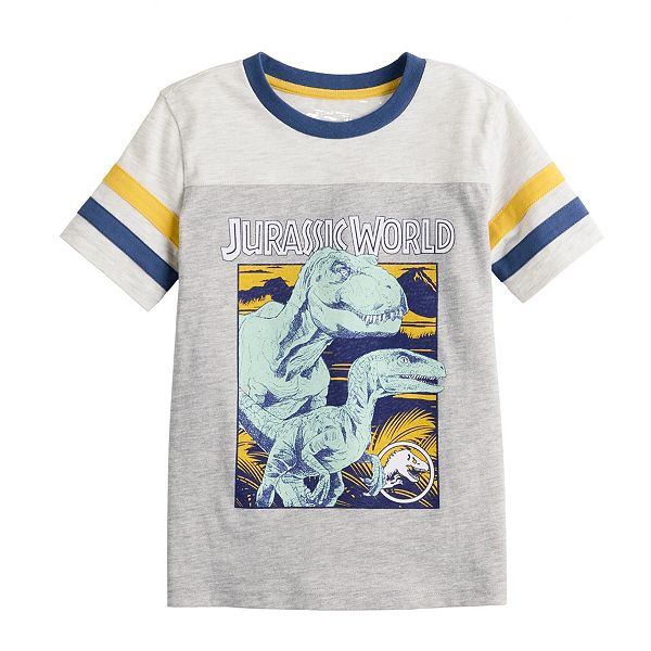 Boys 4-12 Jumping Beans® Jurassic World T-Rex & Velociraptor Varsity  Graphic Tee