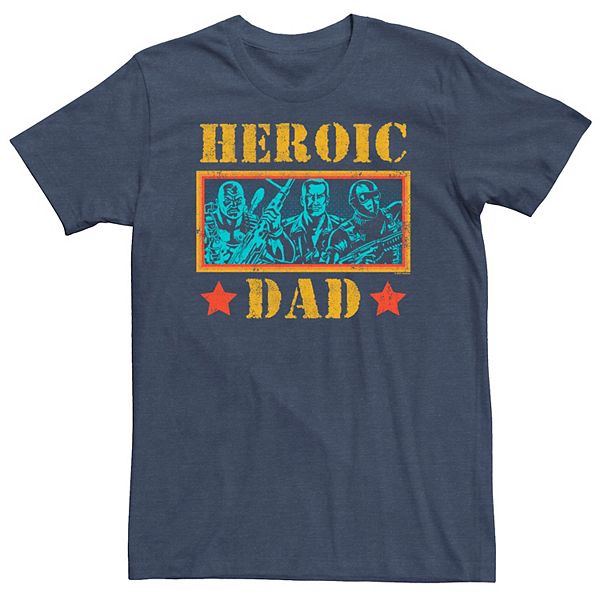 Big & Tall G.I. Joe Father's Day Heroic Dad Panel Tee