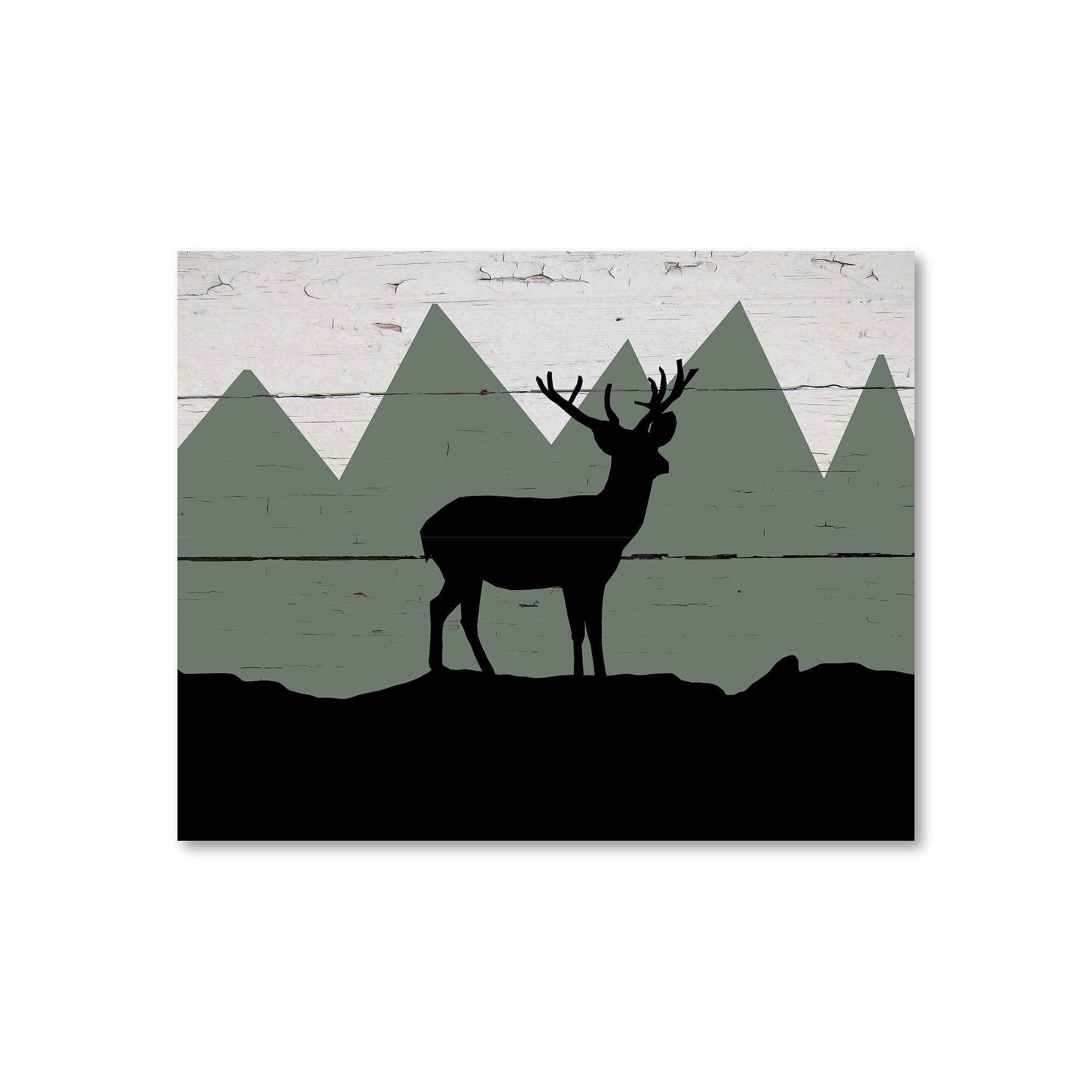 COURTSIDE MARKET Buck Board Sign, Multi Color