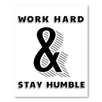 COURTSIDE MARKET Work Hard Stay Humble Board Sign