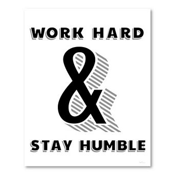 COURTSIDE MARKET Work Hard Stay Humble Board Sign
