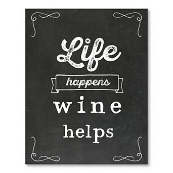 COURTSIDE MARKET Wine Helps Board Sign