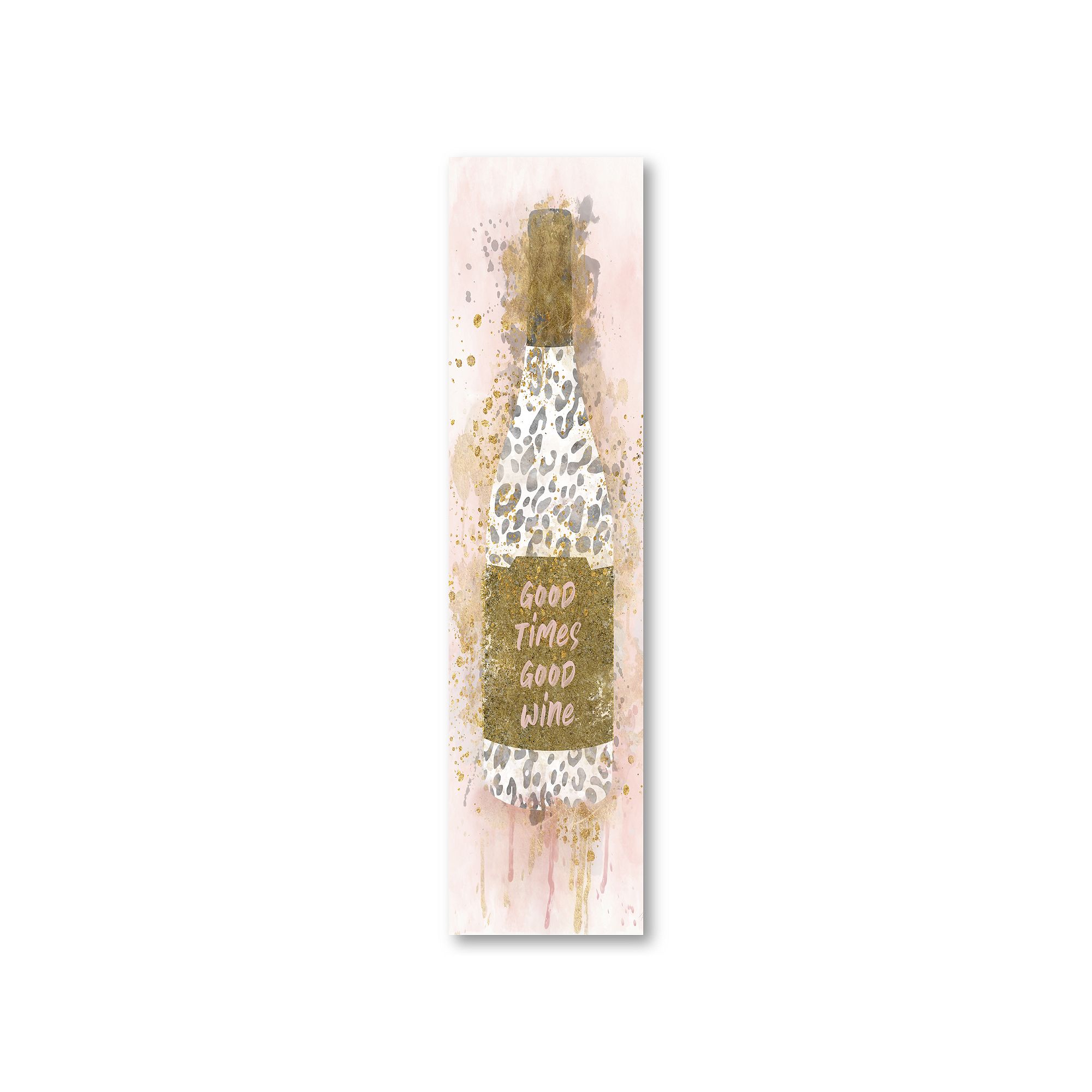 COURTSIDE MARKET Wine More Worry Less Board Panel, Multi Color