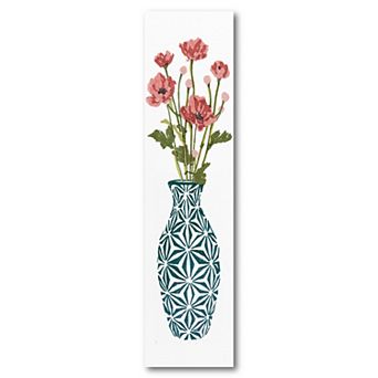 COURTSIDE MARKET Tile Vase Bouquet I Board Panel