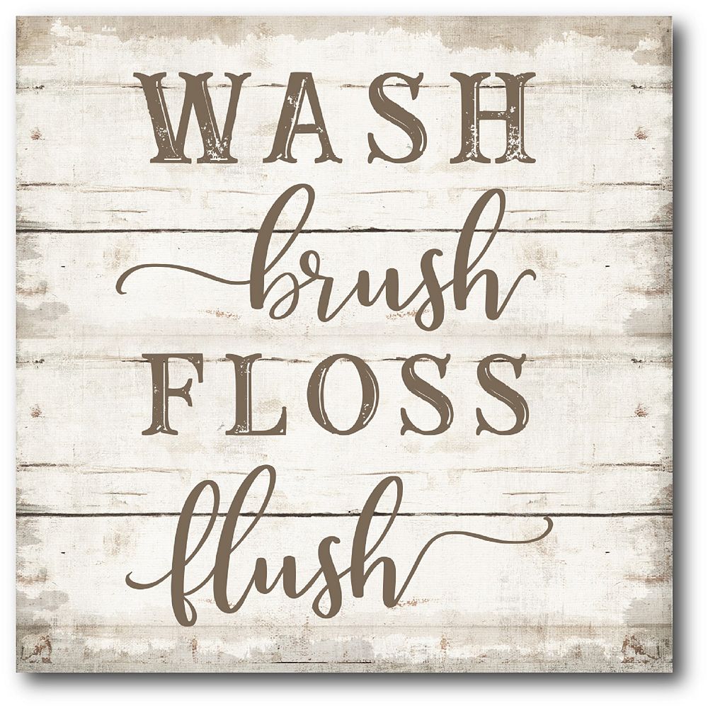 COURTSIDE MARKET Wash & Brush Board Sign