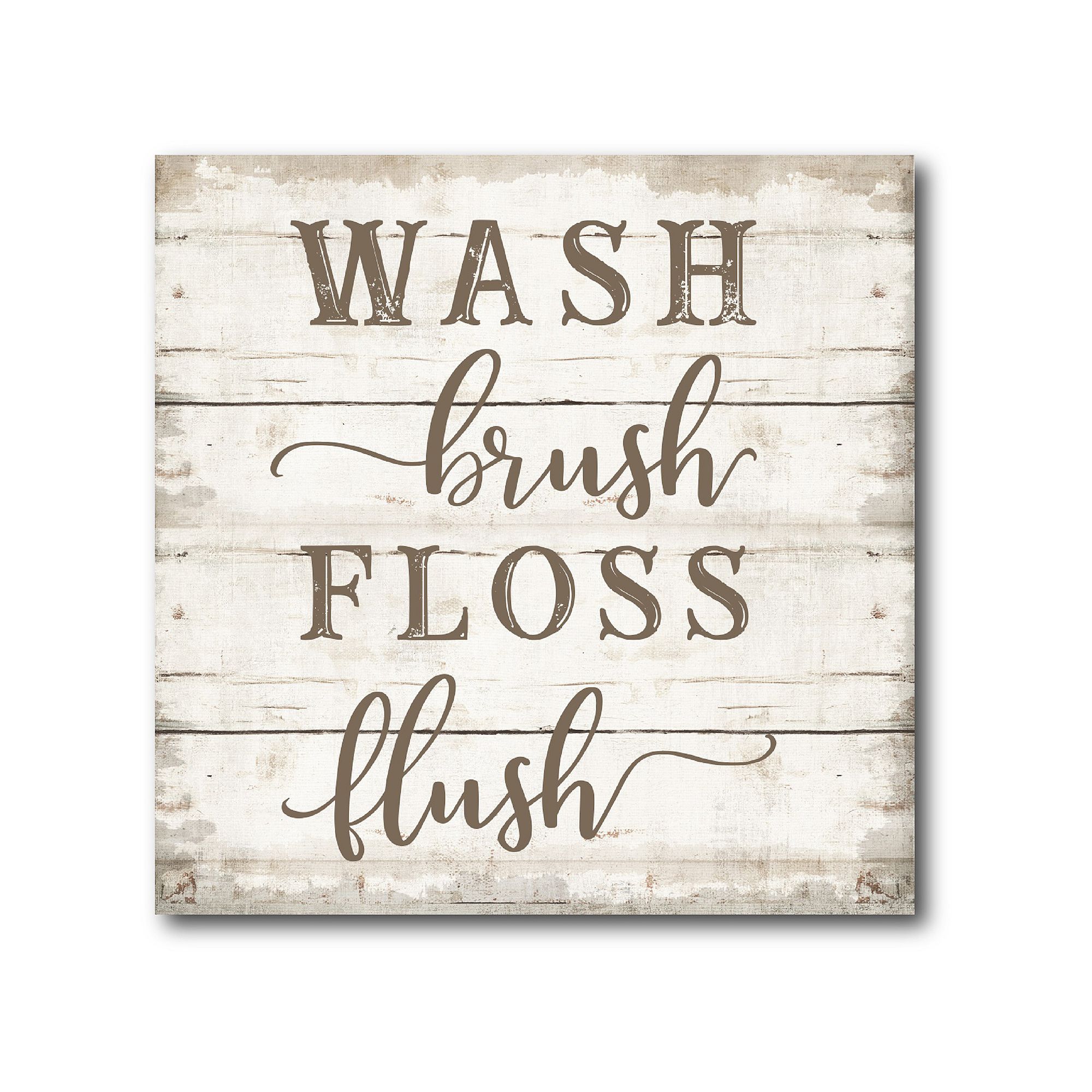 COURTSIDE MARKET Wash & Brush Board Sign, Multi Color