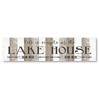 COURTSIDE MARKET Lake House Board Panel