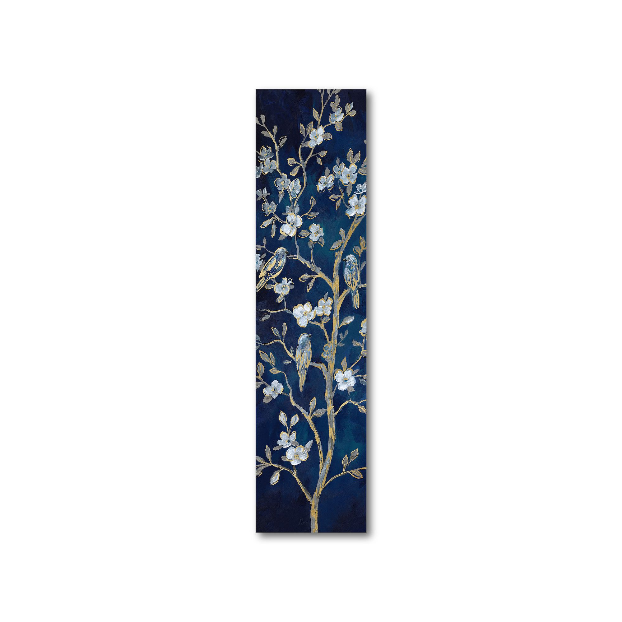 COURTSIDE MARKET Bluebird Blossoms I Board Panel, Multi Color