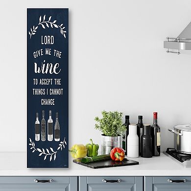 COURTSIDE MARKET Give Me The Wine Board Panel