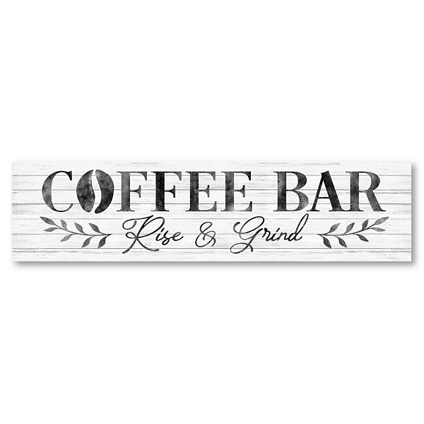 COURTSIDE MARKET Coffee Bar Board Panel