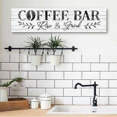 COURTSIDE MARKET Coffee Bar Board Panel