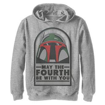 Boys 8-20 May the Fourth Be With You Boba Fett Hoodie