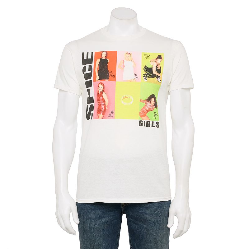 Mens Spice Girls Tee, Size: Small, Blue