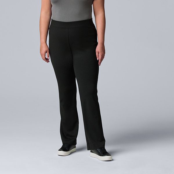 Kohls womens best sale plus size pants