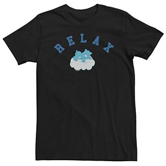 Big & Tall Care Bears Center Bedtime Bear Relax Tee