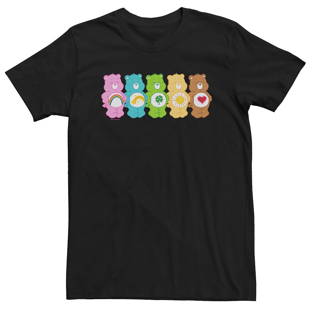 Big & Tall Care Bears Line Group Tee
