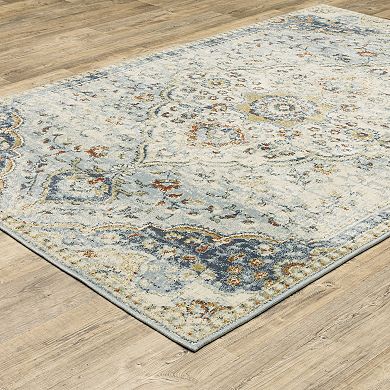StyleHaven Bassel Vintage Medallion Area Rug