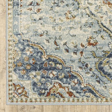 StyleHaven Bassel Vintage Medallion Area Rug