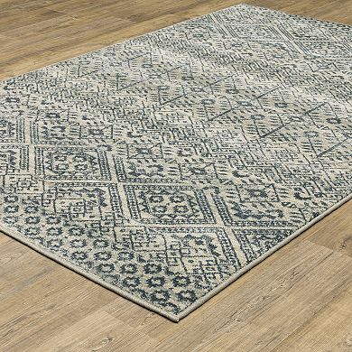 StyleHaven Bassel Tribal Geometric Area Rug