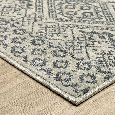 StyleHaven Bassel Tribal Geometric Area Rug