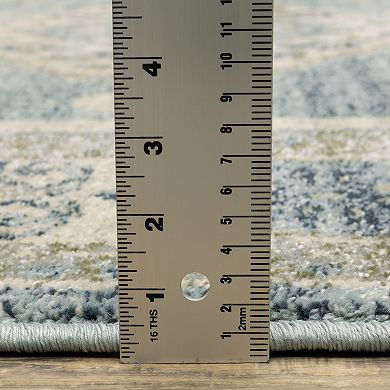StyleHaven Bassel Bordered Medallion Area Rug