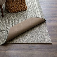 RUGPADUSA - Dual Surface - 3'x5' - 1/4 Thick - Felt + Rubber - Non-Slip  Backing Rug Pad - Safe for All Floors