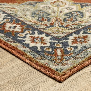 StyleHaven Bassel Center Medallion Area Rug