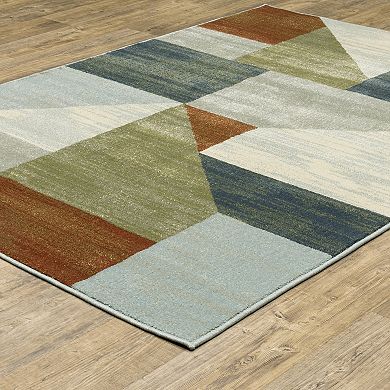 StyleHaven Bassel Contemporary Large Geometric Shape Area Rug