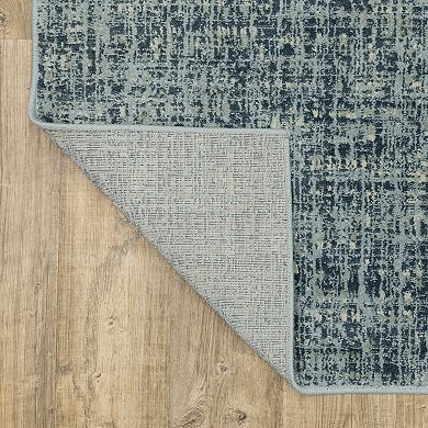 StyleHaven Bassel Etched Striped Area Rug