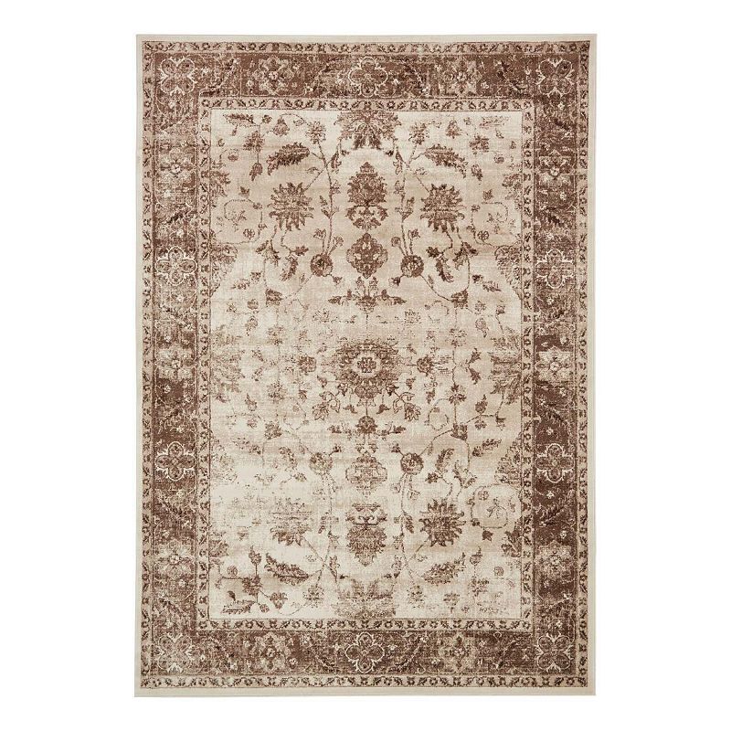 Unique Loom Lincoln Rushmore Rug, White, 11Ft Sq