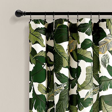 Lush Decor Tropical Paradise 2 Window Curtain Panels