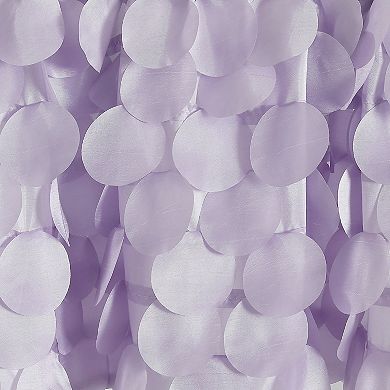 Lush Decor Gigi Lilac Window Valance