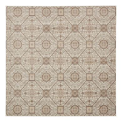 Unique Loom Bagmati Rushmore Tile Print Rug