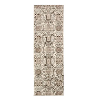 Unique Loom Bagmati Rushmore Tile Print Rug