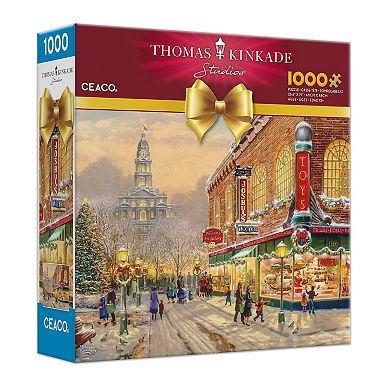 Thomas Kinkade 1000 Piece Holiday Puzzle-"Christmas Wish"