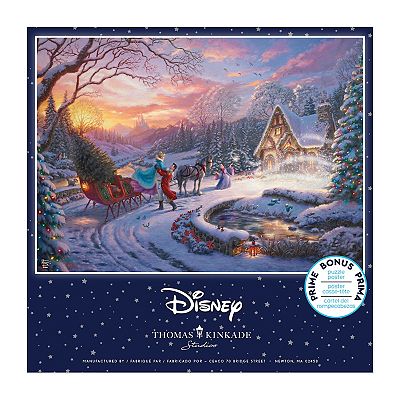 Thomas Kinkade Christmas Puzzles Christmas Magic 500 Piece Jigsaw