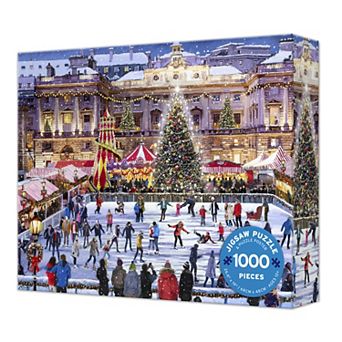Winter Skating 1000 pc Holiday Puzzle