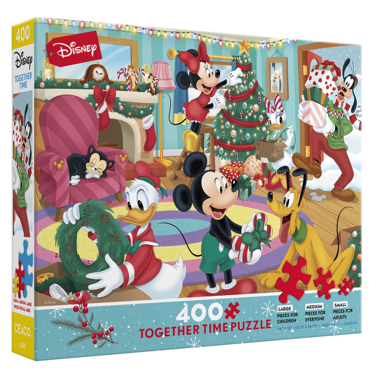Детский пазл Together Time Puzzle Mickey & Friends Holiday Fun Puzzle — фото 1