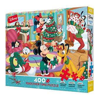 Together Time Puzzle Mickey & Friends Holiday Fun Puzzle