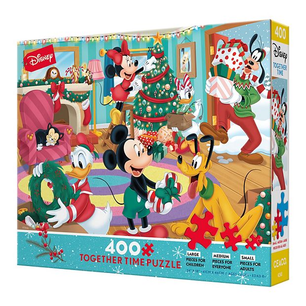 Together Time Puzzle Mickey & Friends Holiday Fun Puzzle