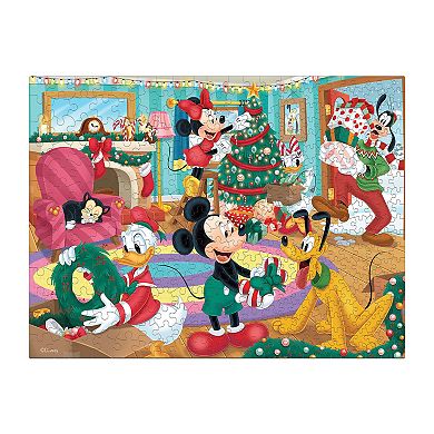 Together Time Puzzle Mickey & Friends Holiday Fun Puzzle