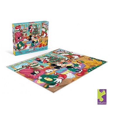Together Time Puzzle Mickey & Friends Holiday Fun Puzzle