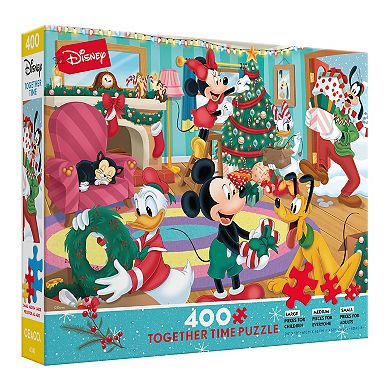 Together Time Puzzle Mickey & Friends Holiday Fun Puzzle