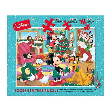 Together Time Puzzle Mickey & Friends Holiday Fun Puzzle
