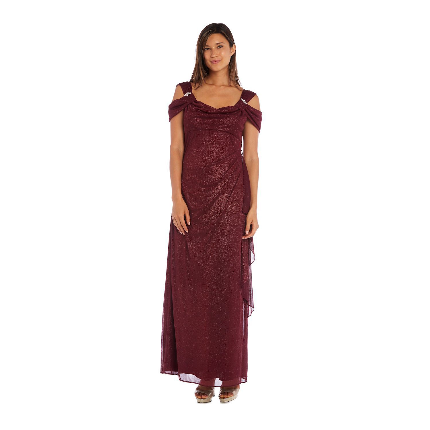 Женские платья R&M Richards Petite R&M Richards Empire Waist Chiffon Dress