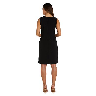 Petite R&M Richards 2-piece Flair Jacket & Dress Set