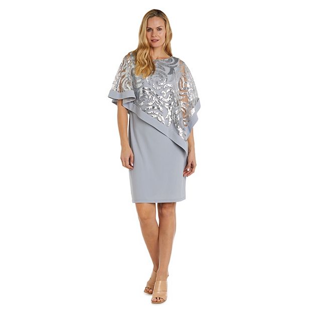 Sequin shop poncho dress